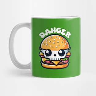 Burger Skull Mug